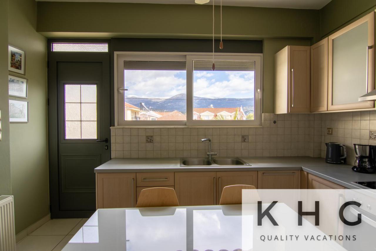 Terraced Maisonette In Argostoli! Buitenkant foto