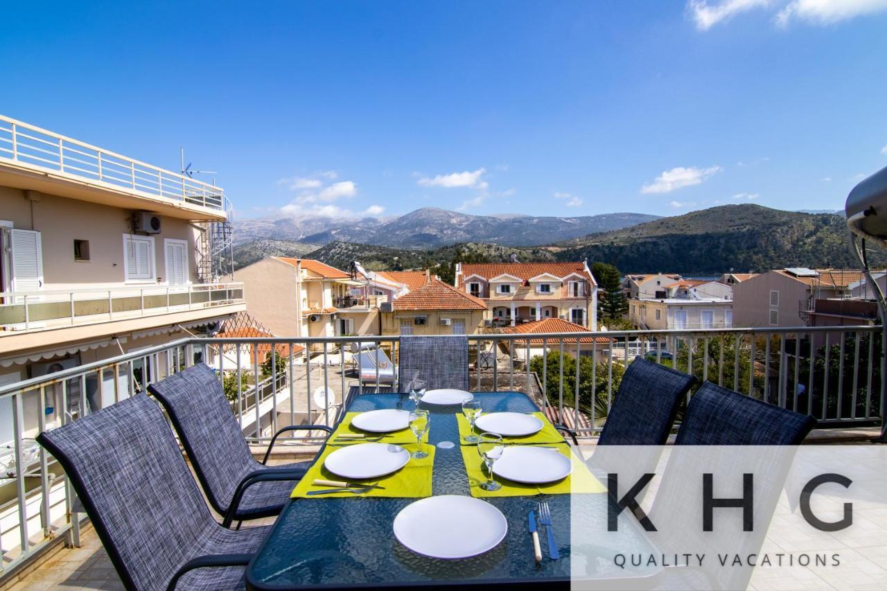 Terraced Maisonette In Argostoli! Buitenkant foto