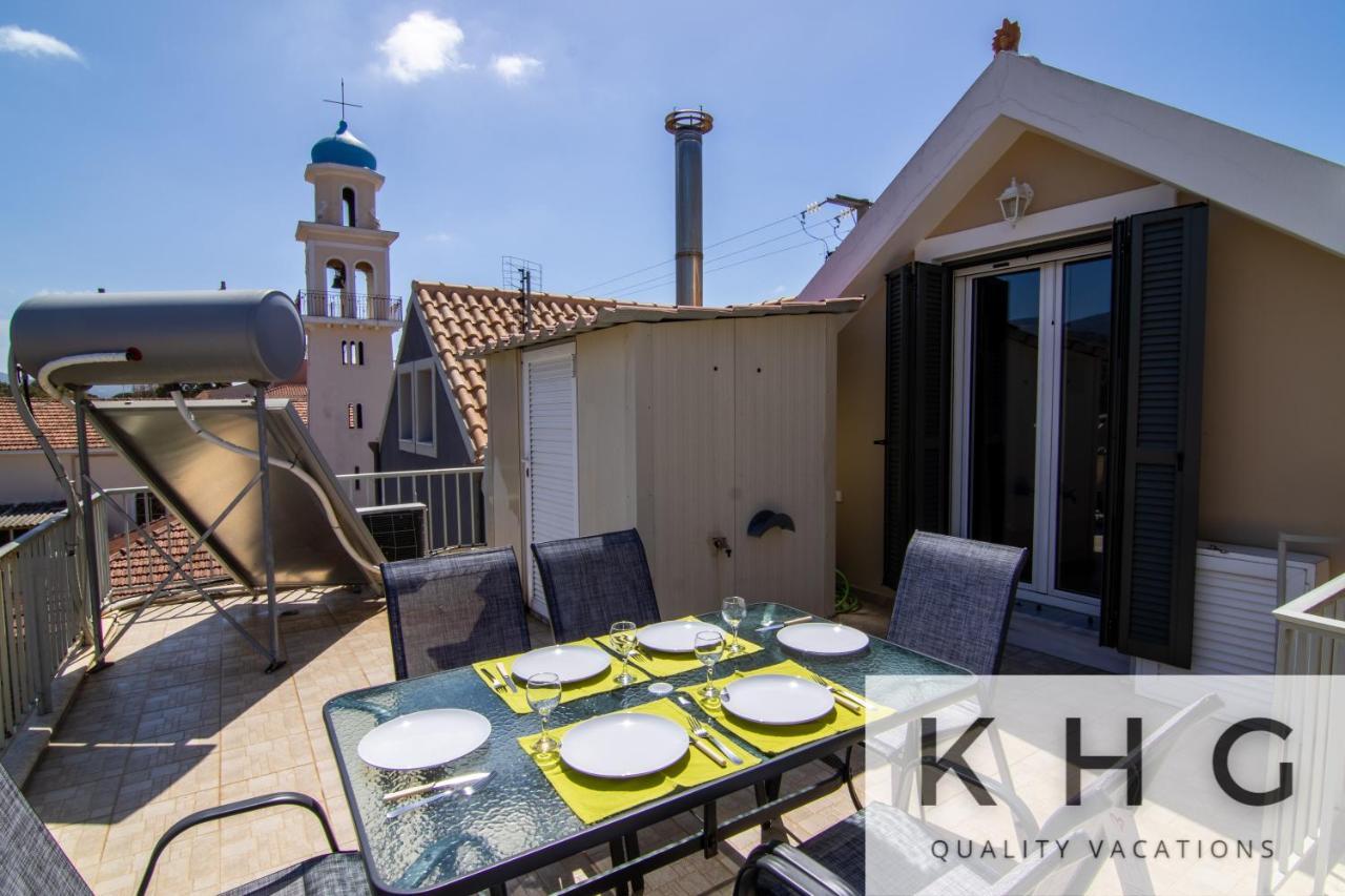 Terraced Maisonette In Argostoli! Buitenkant foto